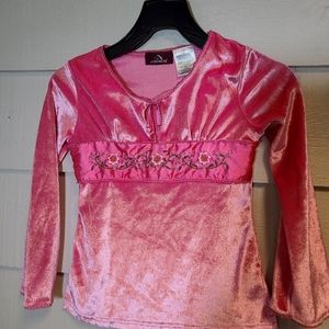 Vintage Jordache Velvet Girls Shirt